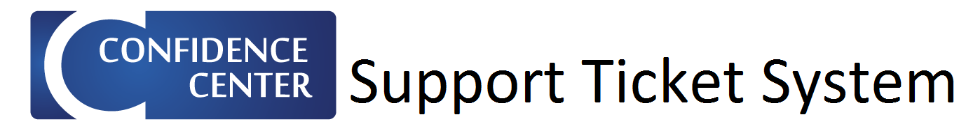 CONFIDENCE CENTER Helpdesk